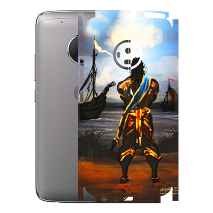 Motorola Phone Skins (All Models) - Heavenly God Figure - 3D Embossed Finish (L-34) Motorola Moto G5 Plus