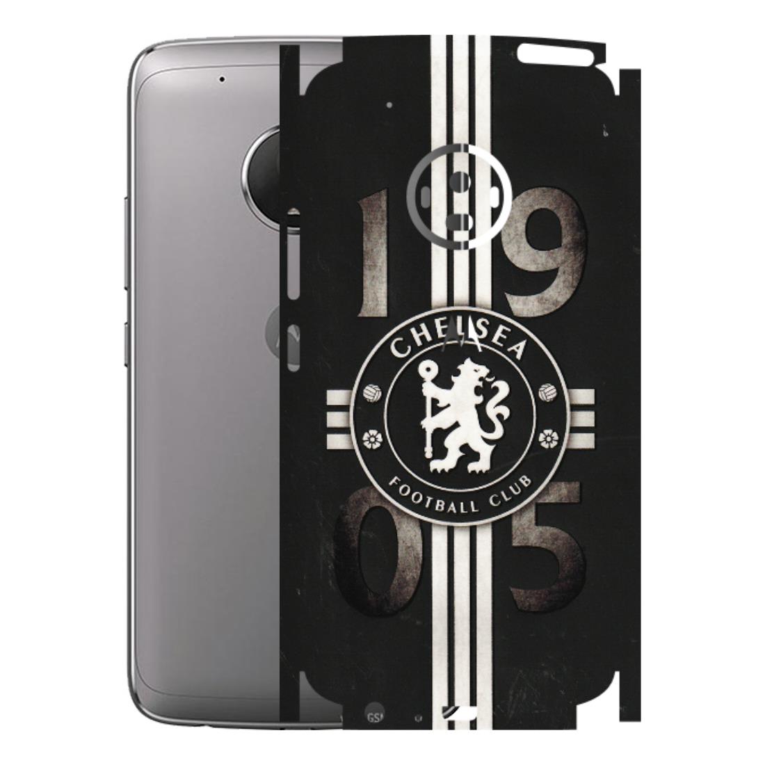 Motorola Phone Skins (All Models) - Chelsea Fan Club - 3D Embossed Finish (L-36) Motorola Moto G5 Plus
