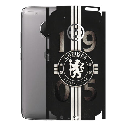 Motorola Phone Skins (All Models) - Chelsea Fan Club - 3D Embossed Finish (L-36) Motorola Moto G5 Plus