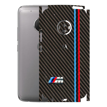 Motorola Phone Skins (All Models) - BM Carbon Fiber Feels - 3D Embossed Finish (L-38) Motorola Moto G5 Plus