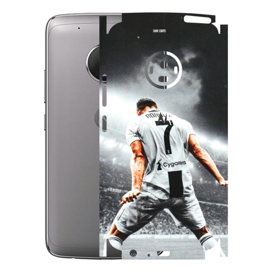 Motorola Phone Skins (All Models) - Ronaldo CR7 Crazy - 3D Embossed Finish (L-44) Motorola Moto G5 Plus