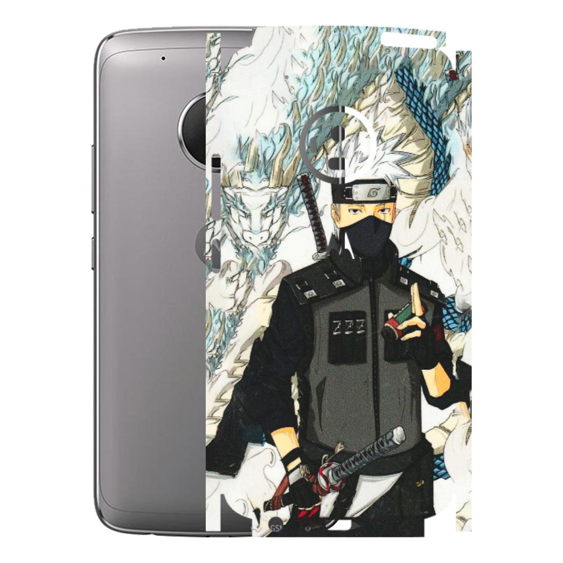 Motorola Phone Skins (All Models) - Kakashi Hatake Naruto Anime - 3D Embossed Finish (L-46) Motorola Moto G5 Plus