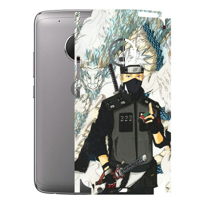 Motorola Phone Skins (All Models) - Kakashi Hatake Naruto Anime - 3D Embossed Finish (L-46) Motorola Moto G5 Plus