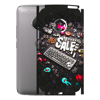 Motorola Phone Skins (All Models) - Gadgets Sale - 3D Embossed Finish (L-50) Motorola Moto G5 Plus