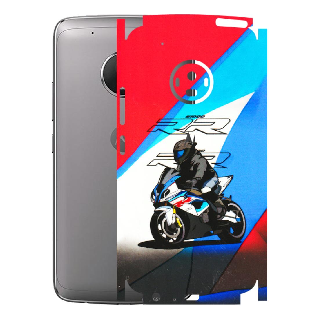 Motorola Phone Skins (All Models) - Bikers Love - 3D Embossed Finish (L-58) Motorola Moto G5 Plus