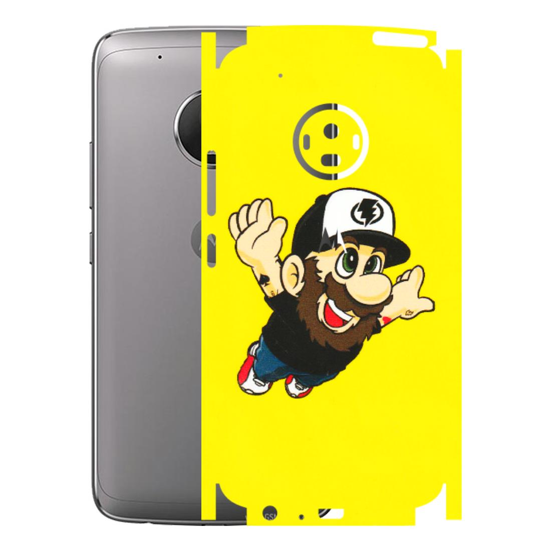 Motorola Phone Skins (All Models) - Flying Beardo - 3D Embossed Finish (L-60) Motorola Moto G5 Plus