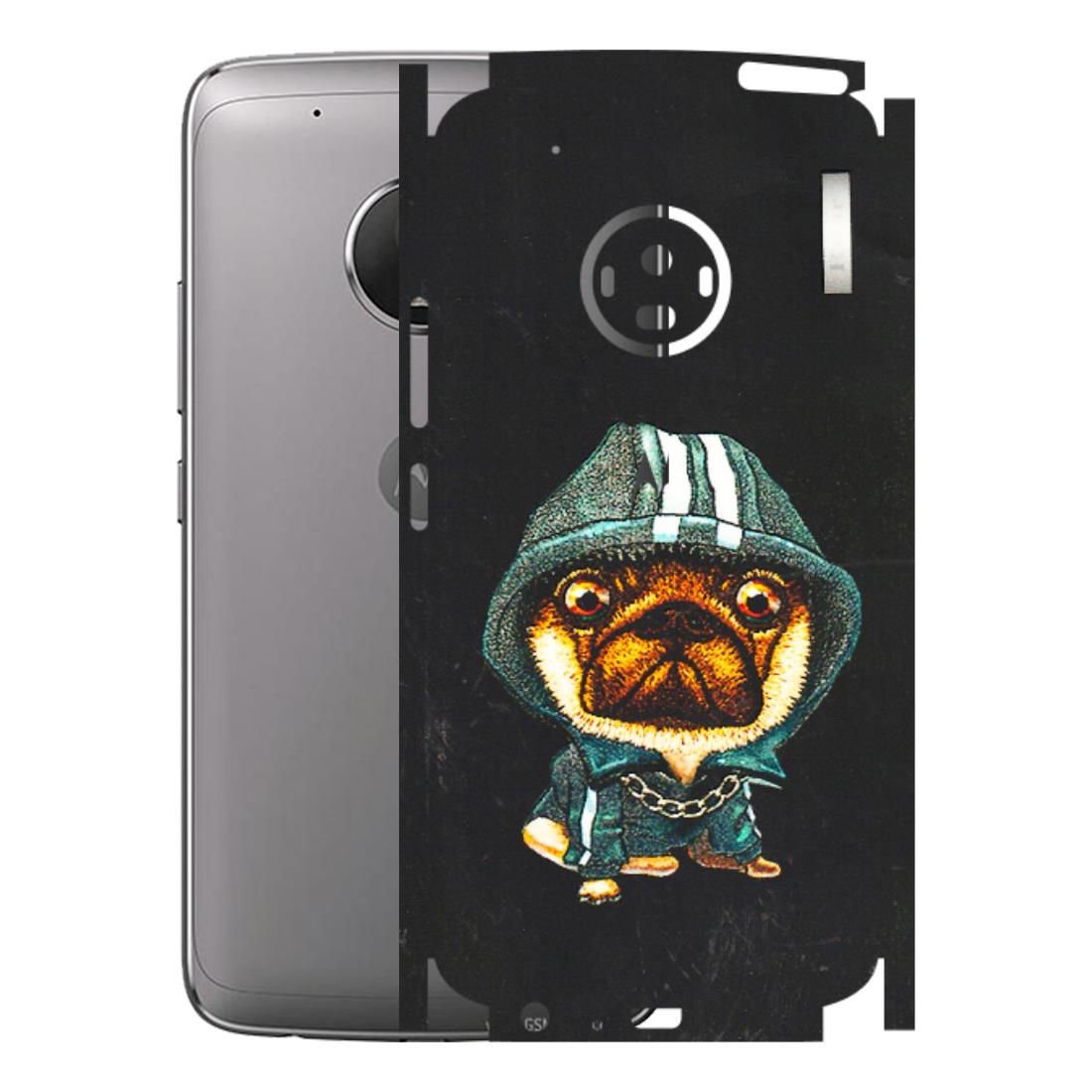 Motorola Phone Skins (All Models) - Puppy N Hoodie - 3D Embossed Finish (L-90) Motorola Moto G5 Plus