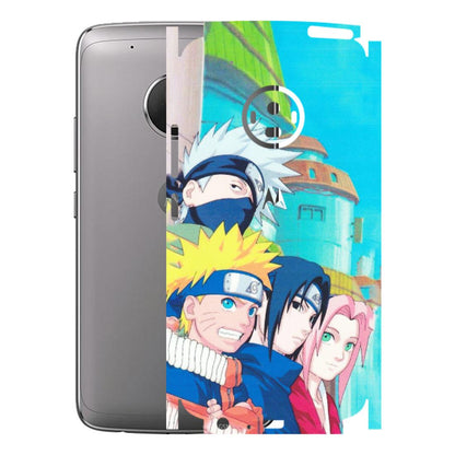 Motorola Phone Skins (All Models) - Team Minato And Kakashi - Matte Finish (M-101) Motorola Moto G5 Plus