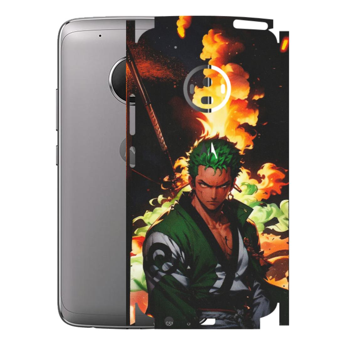 Motorola Phone Skins (All Models) - Roronoa Zoro - Matte Finish (M-102) Motorola Moto G5 Plus