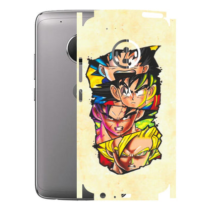 Motorola Phone Skins (All Models) - Angry Multi Anime - Matte Finish (M-113) Motorola Moto G5 Plus