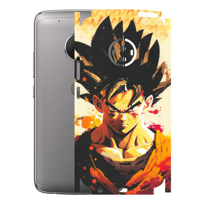 Motorola Phone Skins (All Models) - Angry Goku - Matte Finish (M-12) Motorola Moto G5 Plus