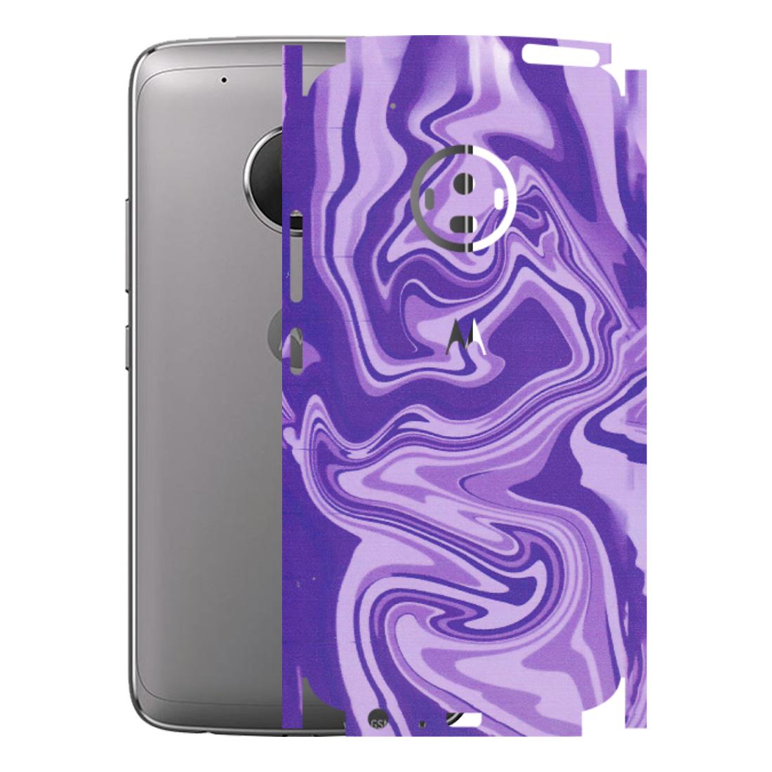 Motorola Phone Skins (All Models) - Hazy Purple Nights - Matte Finish (M-14) Motorola Moto G5 Plus