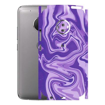 Motorola Phone Skins (All Models) - Hazy Purple Nights - Matte Finish (M-14) Motorola Moto G5 Plus