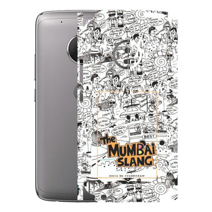 Motorola Phone Skins (All Models) - The Mumbai Slang - Matte Finish (M-142) Motorola Moto G5 Plus