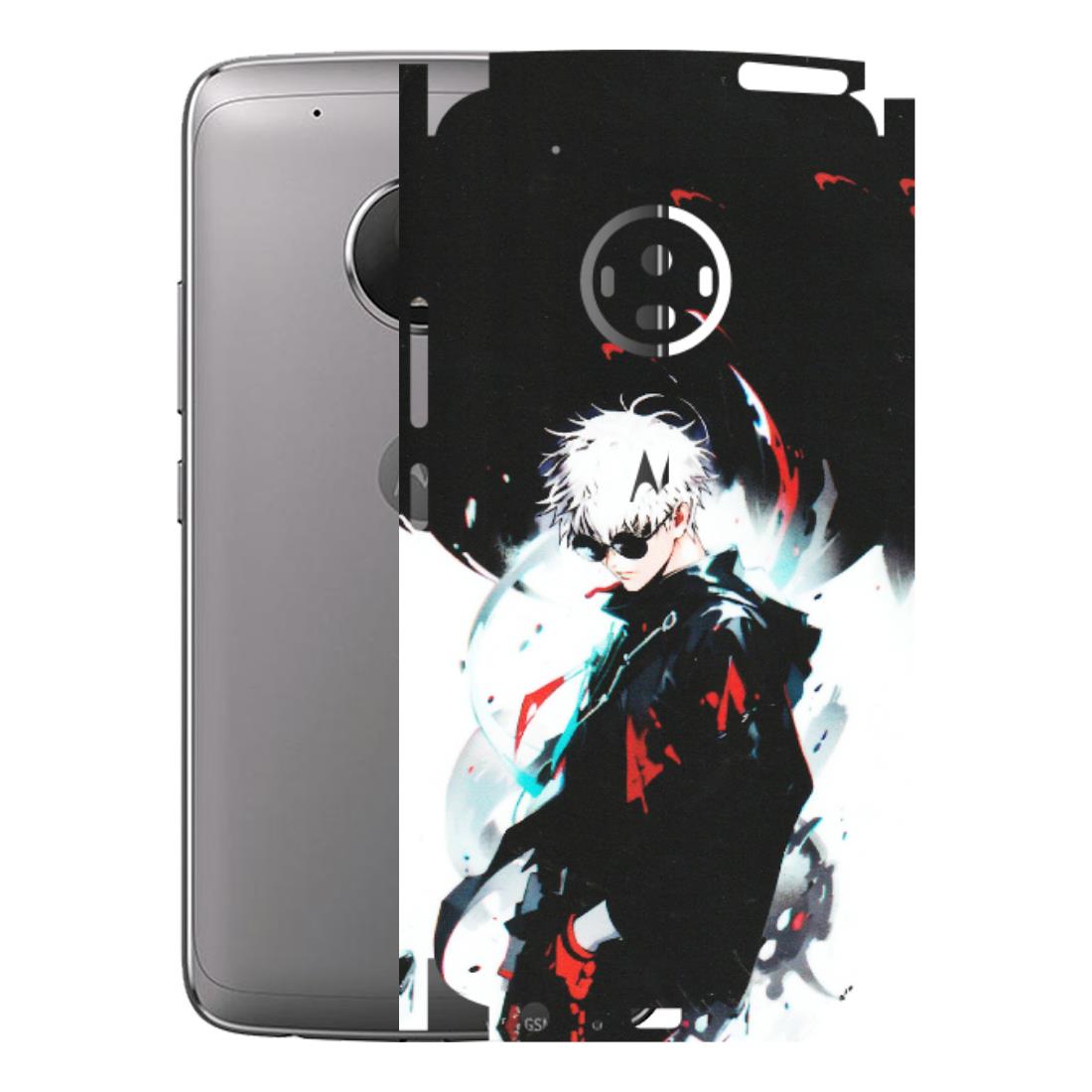Motorola Phone Skins (All Models) - Gojo Powerful Charater Kaisen Anime - Matte Finish (M-144) Motorola Moto G5 Plus