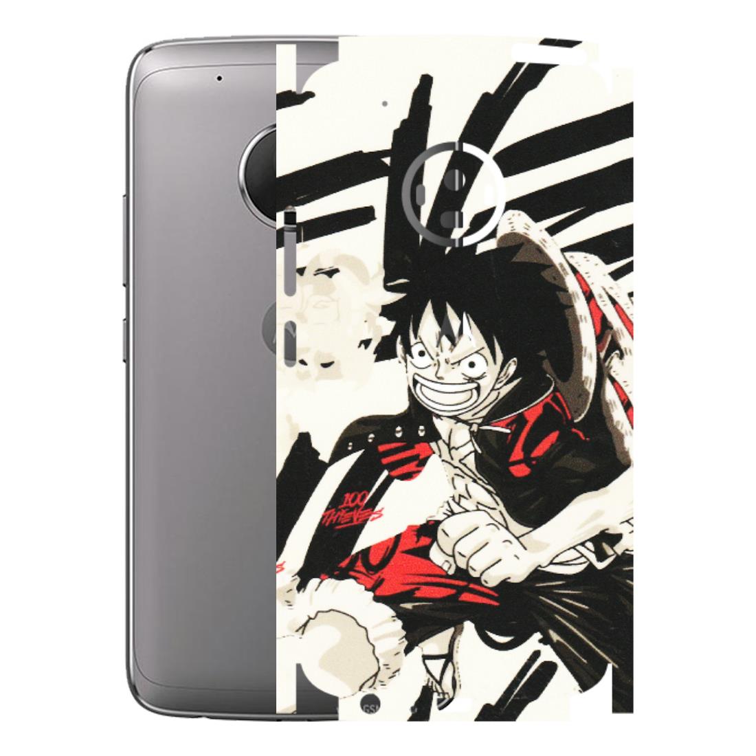Motorola Phone Skins (All Models) - Monkey D.Luffy Manga Anime - Matte Finish (M-145) Motorola Moto G5 Plus