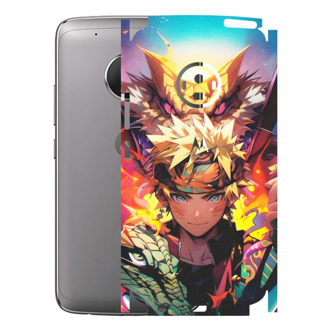 Motorola Phone Skins (All Models) - Angry Naruto Anime - Matte Finish (M-148) Motorola Moto G5 Plus