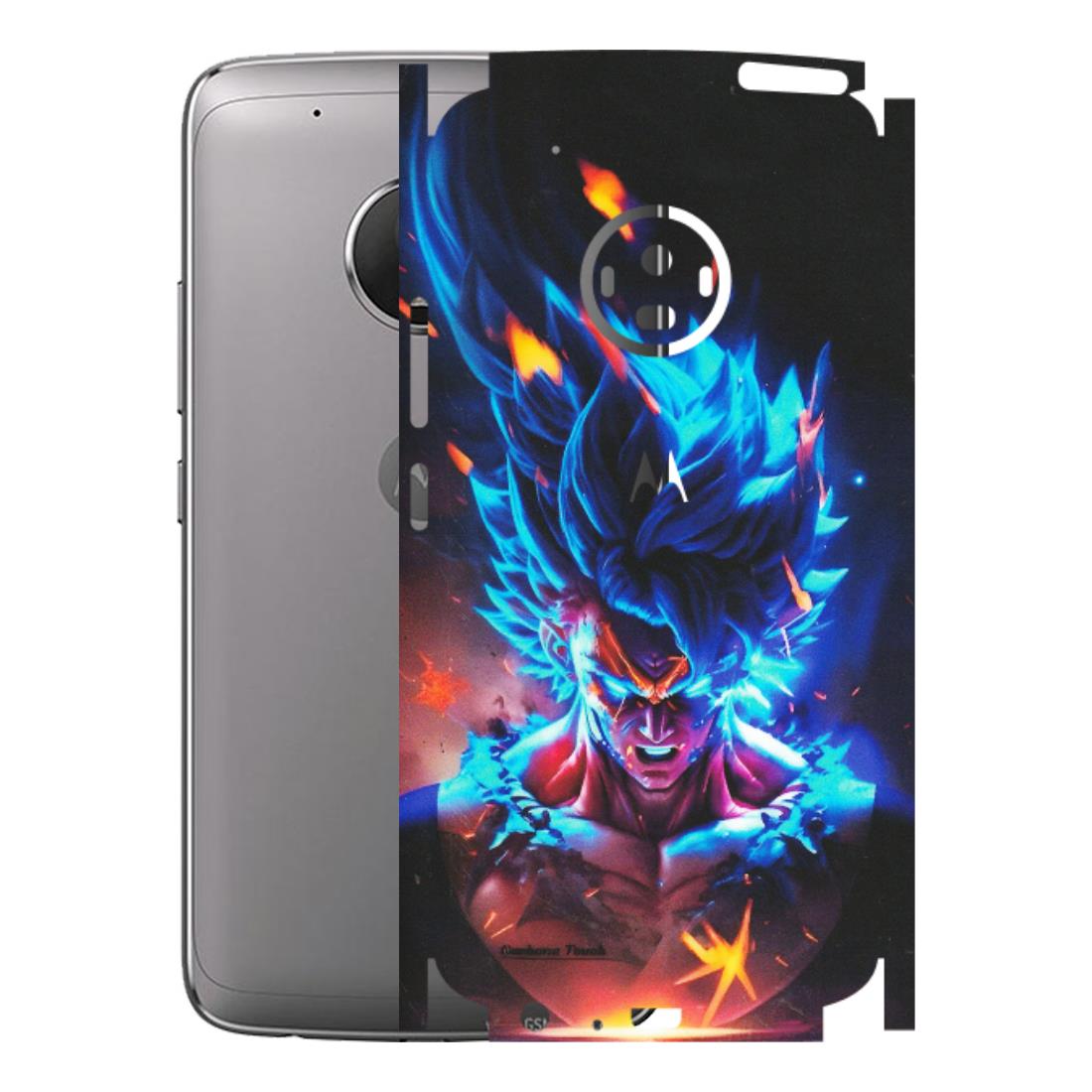 Motorola Phone Skins (All Models) - Angry Goku Dragon Ball Anime - Matte Finish (M-150) Motorola Moto G5 Plus