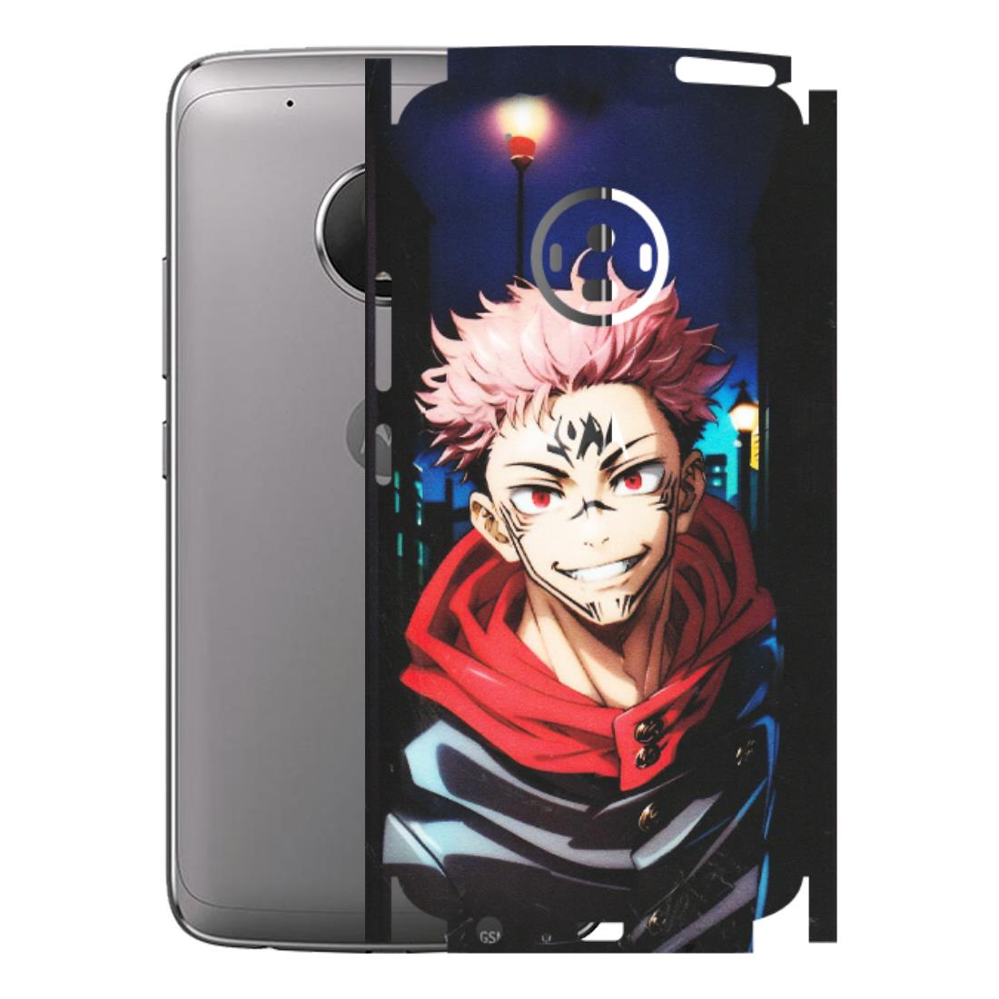 Motorola Phone Skins (All Models) - Yuji Itadori Funny Face Anime - Matte Finish (M-152) Motorola Moto G5 Plus