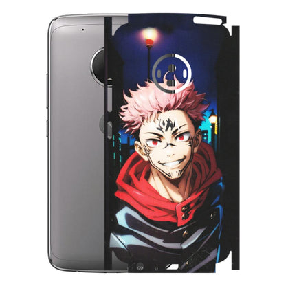Motorola Phone Skins (All Models) - Yuji Itadori Funny Face Anime - Matte Finish (M-152) Motorola Moto G5 Plus