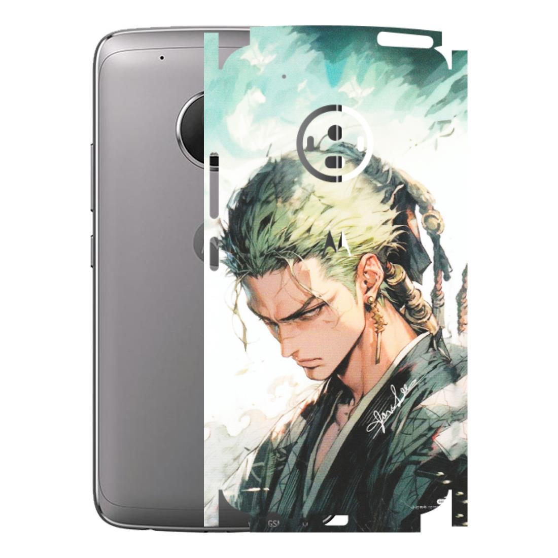 Motorola Phone Skins (All Models) - Pirate Hunter One Piece Anime - Matte Finish (M-157) Motorola Moto G5 Plus