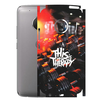 Motorola Phone Skins (All Models) - GYM Lover Therapy - Matte Finish (M-160) Motorola Moto G5 Plus