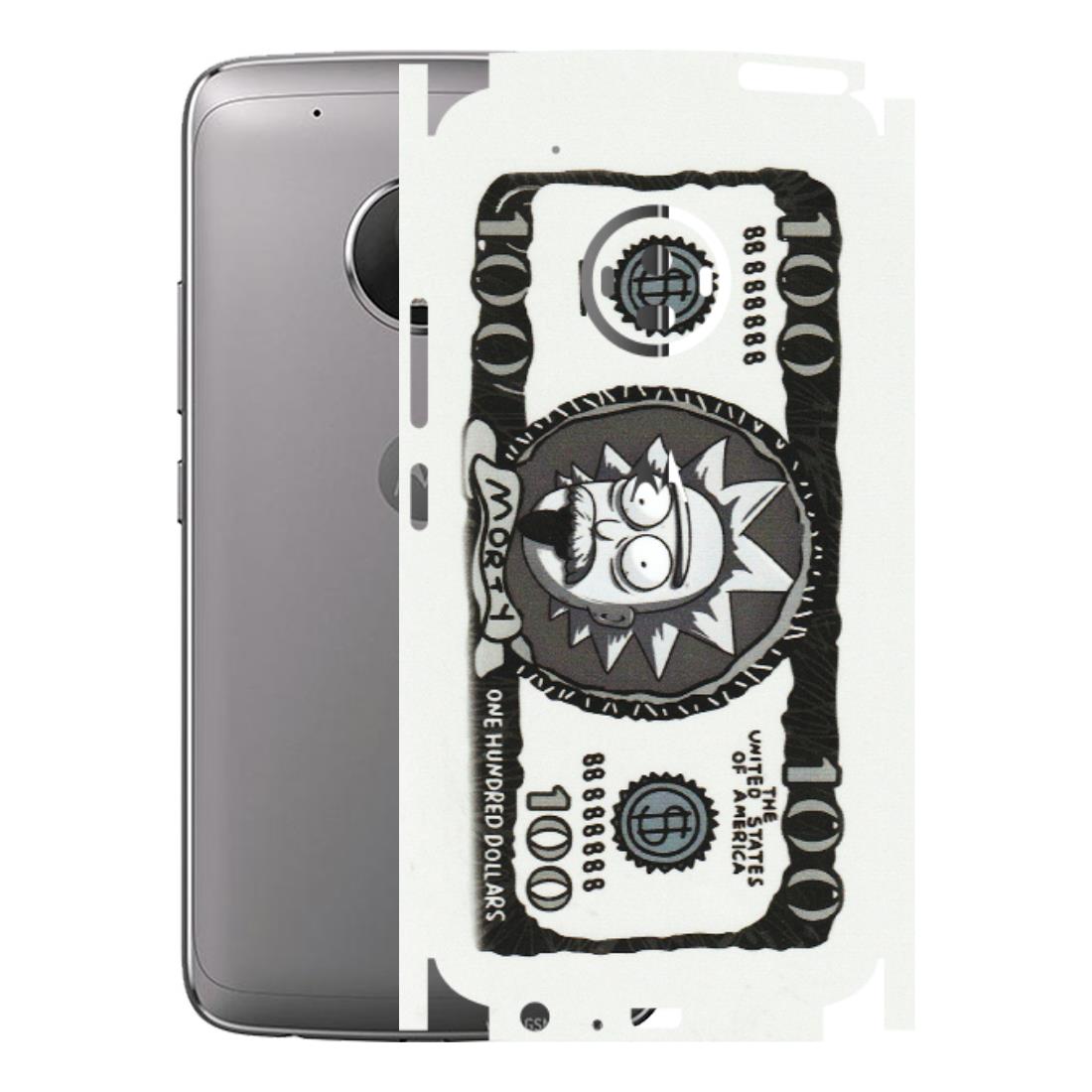 Motorola Phone Skins (All Models) - Rick And Morty Hundred Dollar Anime - Matte Finish (M-161) Motorola Moto G5 Plus
