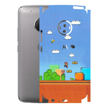 Motorola Phone Skins (All Models) - Mario Game Scene - Matte Finish (M-24) Motorola Moto G5 Plus