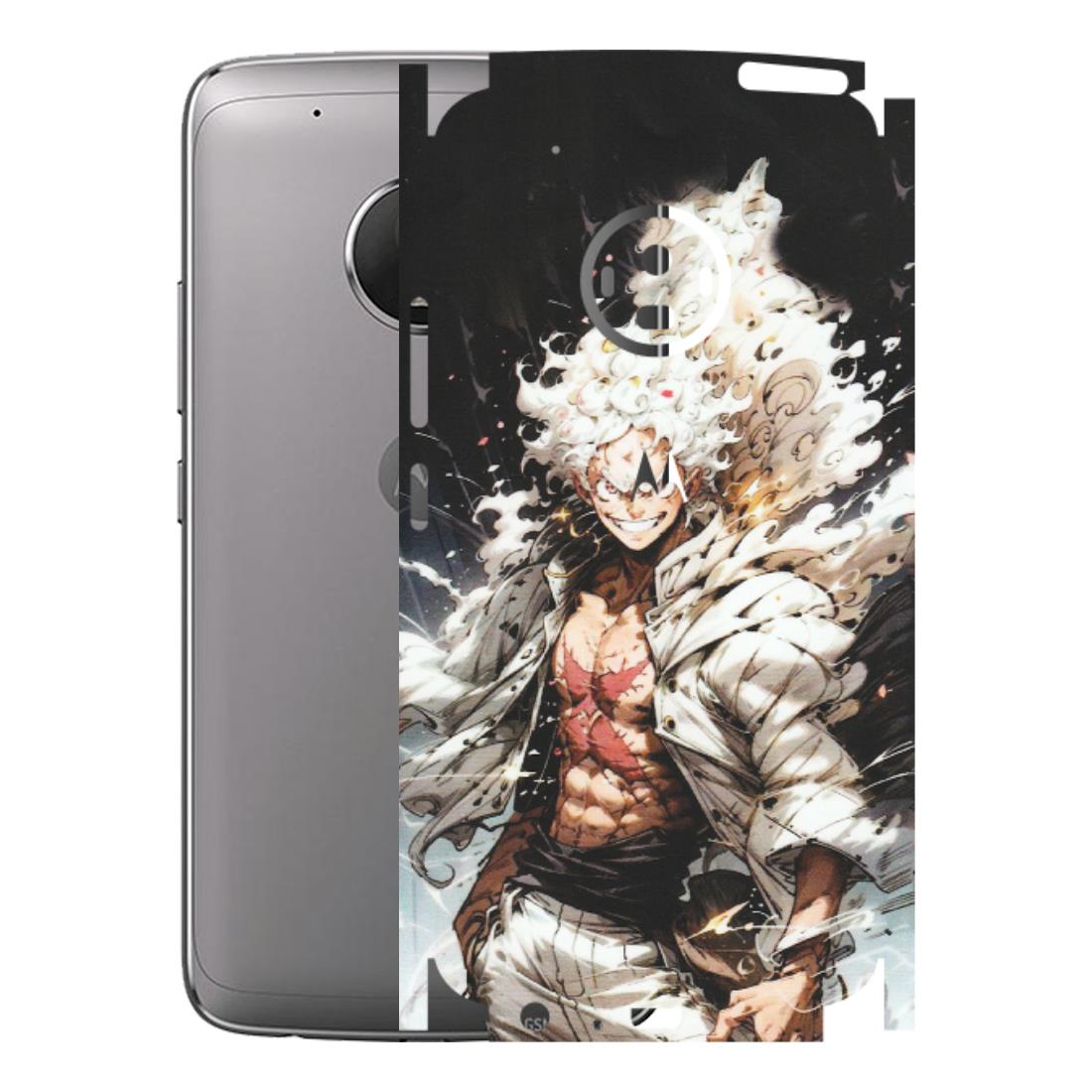 Motorola Phone Skins (All Models) - Anime Angry Classy Character - Matte Finish (M-34) Motorola Moto G5 Plus