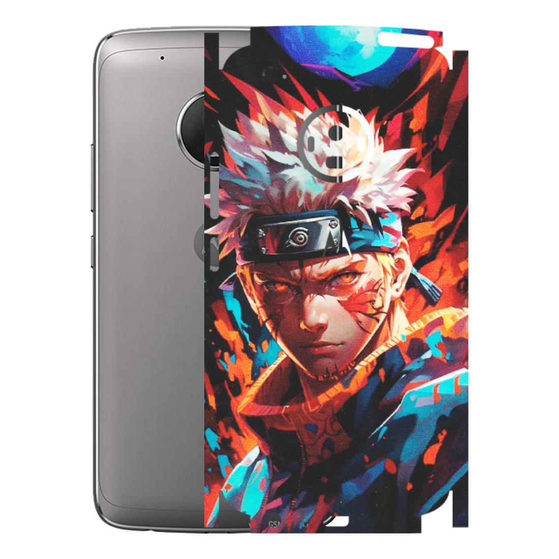 Motorola Phone Skins (All Models) - Anime Ferocious Character - Matte Finish (M-44) Motorola Moto G5 Plus