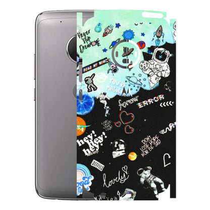 Motorola Phone Skins (All Models) - Living In A Space Dream - Matte Finish (M-46) Motorola Moto G5 Plus