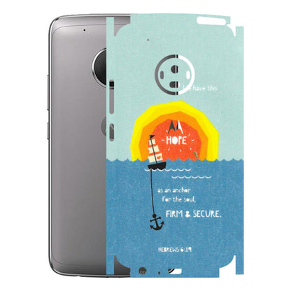 Motorola Phone Skins (All Models) - A Beautiful Sunset of Hope - Matte Finish (M-75) Motorola Moto G5 Plus