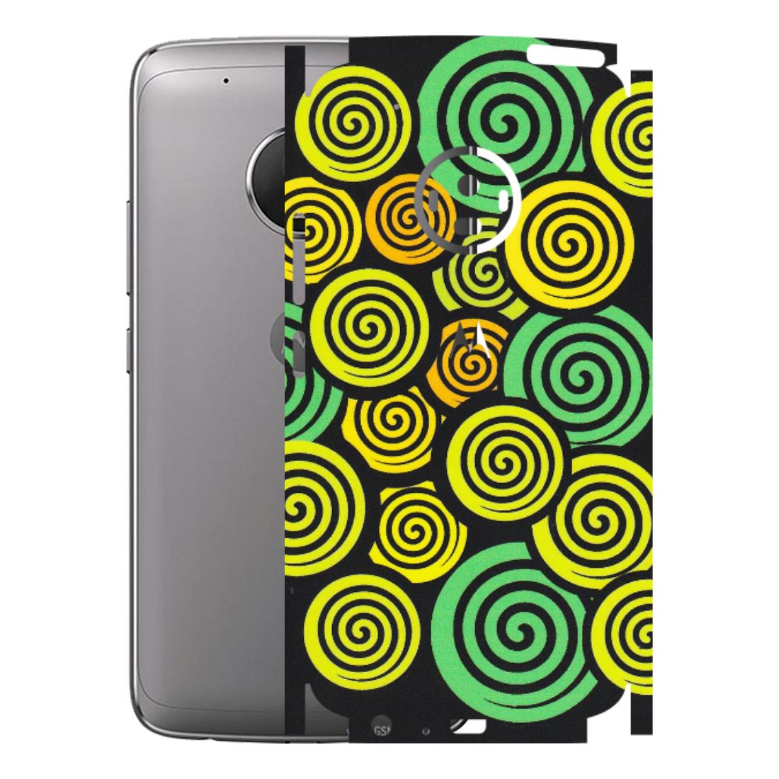 Motorola Phone Skins (All Models) - Crazy Spiral - Matte Finish (M-91) Motorola Moto G5 Plus