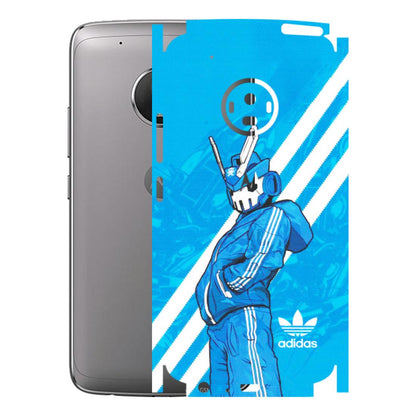 Motorola Phone Skins (All Models) - Battle of Adidas - Matte Finish (M-98) Motorola Moto G5 Plus