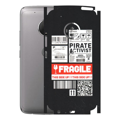 Motorola Phone Skins (All Models) - Handle With Care - Matte Finish (M-99) Motorola Moto G5 Plus