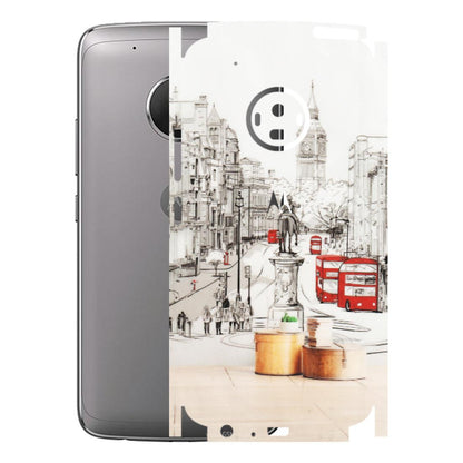Motorola Phone Skins (All Models) - London Street - Transparent Finish (T-02) Motorola Moto G5 Plus