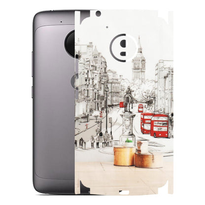 Motorola Phone Skins (All Models) - London Street - Transparent Finish (T-02) Motorola Moto G5