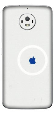 Motorola Phone Skins (All Models) - iPhone Magsafe Logo - 3D Embossed Finish (L-320) Motorola Moto G5S