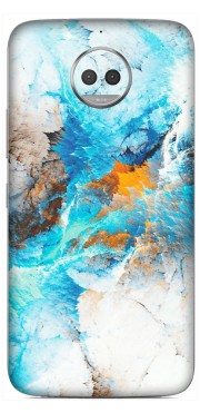 Motorola Phone Skins (All Models) - Blue Waves Abstract - Matte Finish (M-19) Motorola Moto G5S Plus