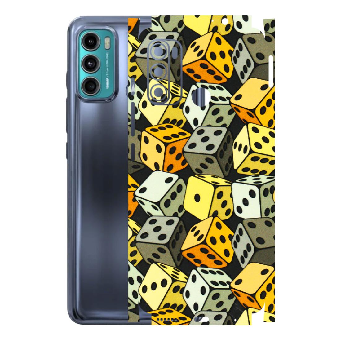 Motorola Phone Skins (All Models) - Dices Of Life - 3D Embossed Finish (L-04) Motorola Moto G60