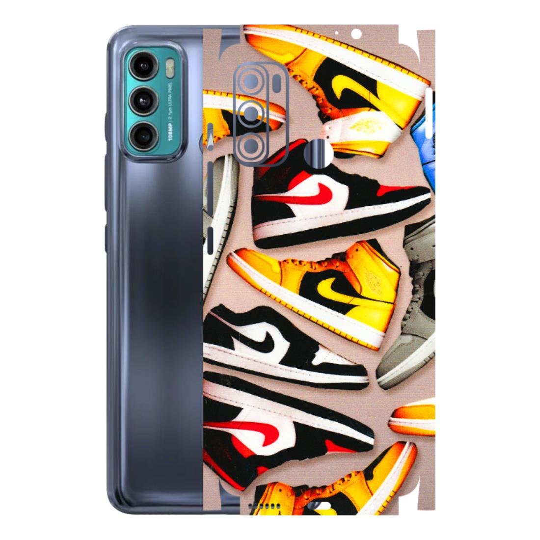 Motorola Phone Skins (All Models) - Sneaker Lover - 3D Embossed Finish (L-135) Motorola Moto G60