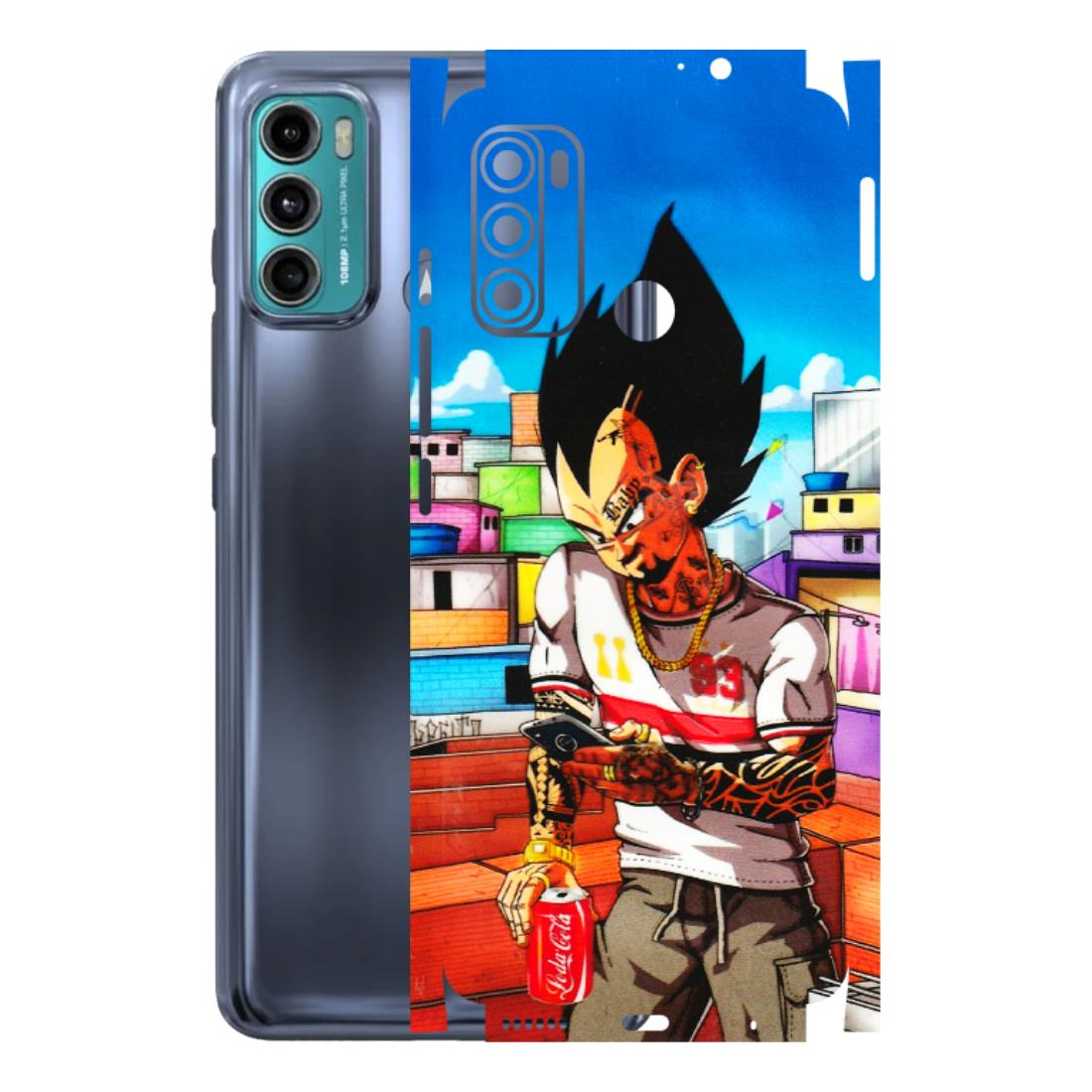 Motorola Phone Skins (All Models) - Vegeta - 3D Embossed Finish (L-136) Motorola Moto G60