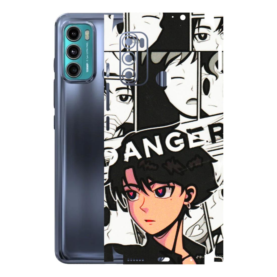 Motorola Phone Skins (All Models) - Danger Anime - 3D Embossed Finish (L-155) Motorola Moto G60