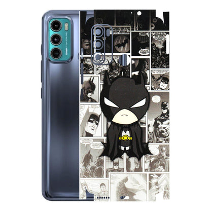 Motorola Phone Skins (All Models) - Toon Batman - 3D Embossed Finish (L-182) Motorola Moto G60