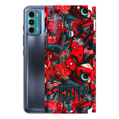 Motorola Phone Skins (All Models) - SpiderMan Cool - 3D Embossed Finish (L-188) Motorola Moto G60
