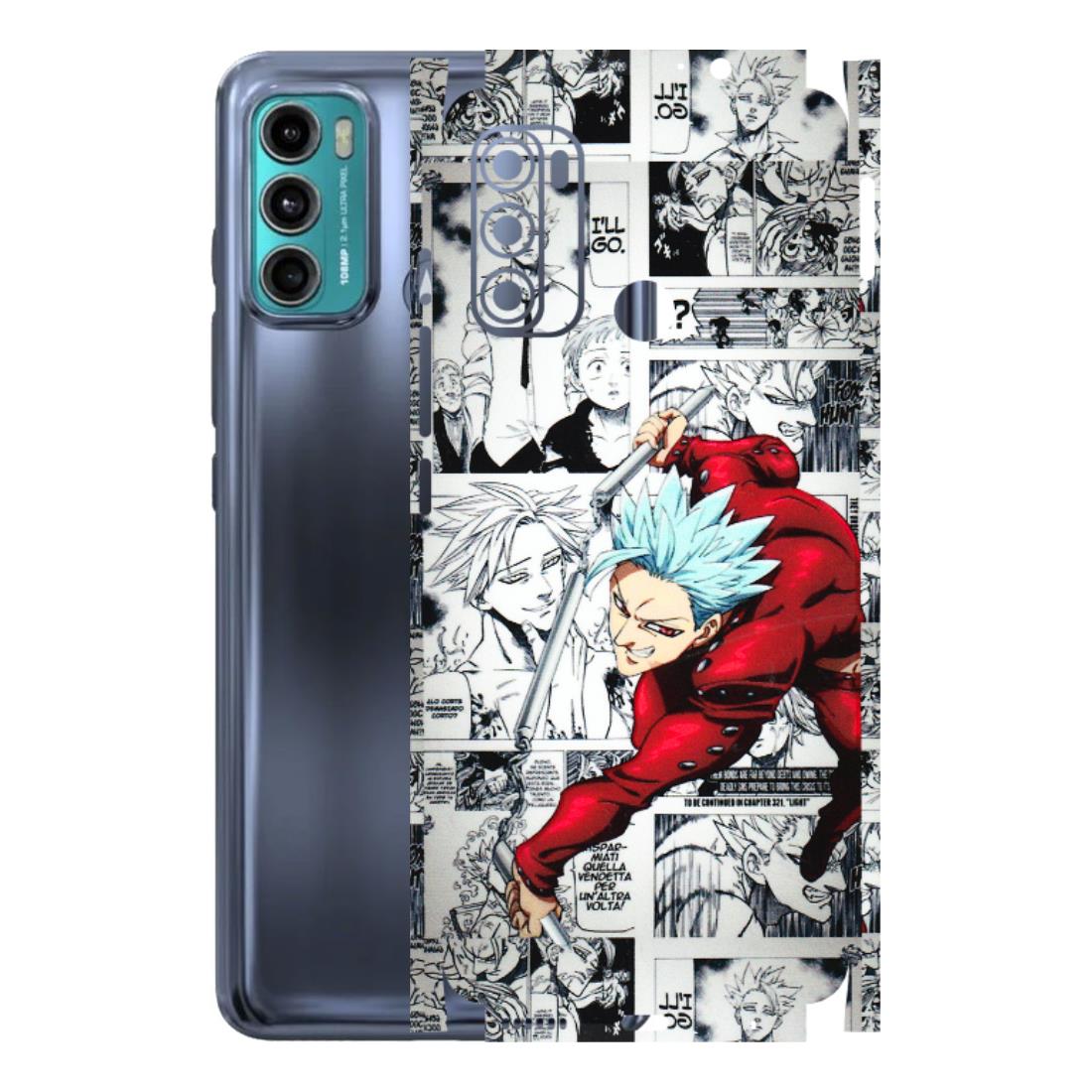 Motorola Phone Skins (All Models) - Anime Comic - 3D Embossed Finish (L-192) Motorola Moto G60