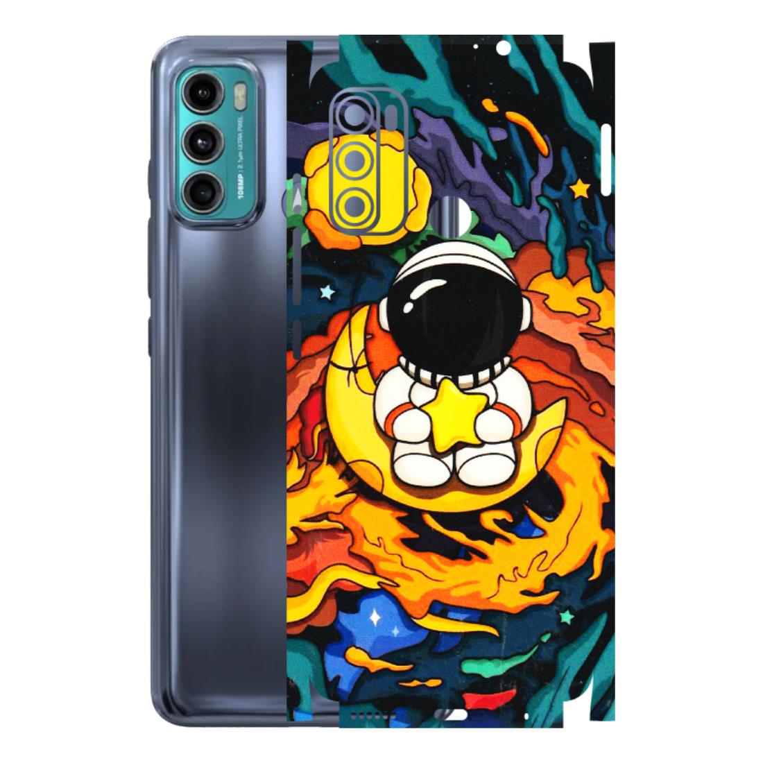Motorola Phone Skins (All Models) - Baby Astronaut - 3D Embossed Finish (L-197) Motorola Moto G60