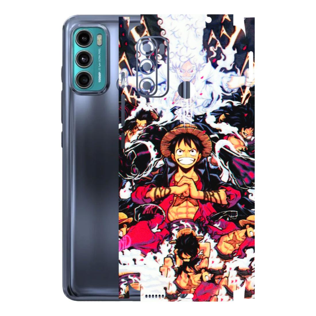 Motorola Phone Skins (All Models) - Luffy Anime Character - 3D Embossed Finish (L-203) Motorola Moto G60