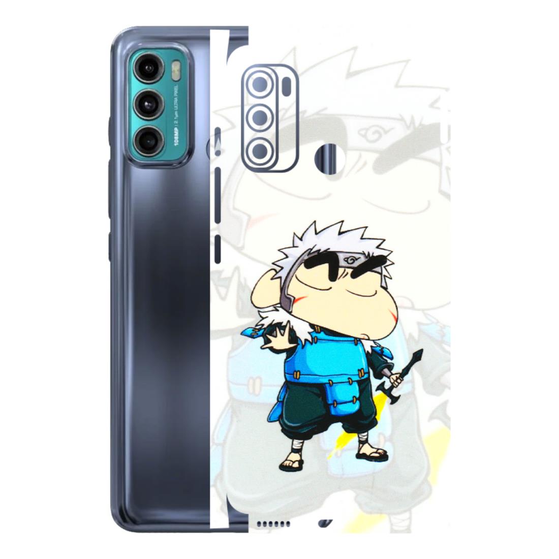 Motorola Phone Skins (All Models) - Angry Young Shinchan - 3D Embossed Finish (L-226) Motorola Moto G60
