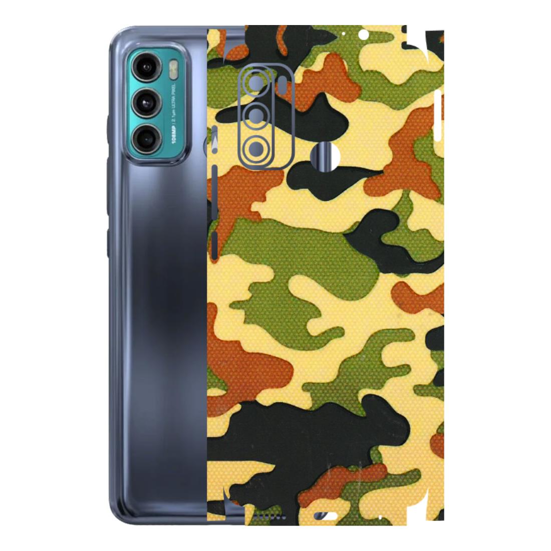 Motorola Phone Skins (All Models) - Indian Military - 3D Embossed Finish (L-234) Motorola Moto G60